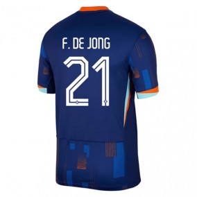 Seconda Maglia Paesi Bassi F. De Jong 21 Euro 2024